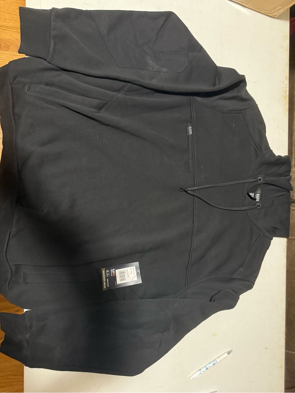 5.11 Tactical Black Job Shirt Hoodie